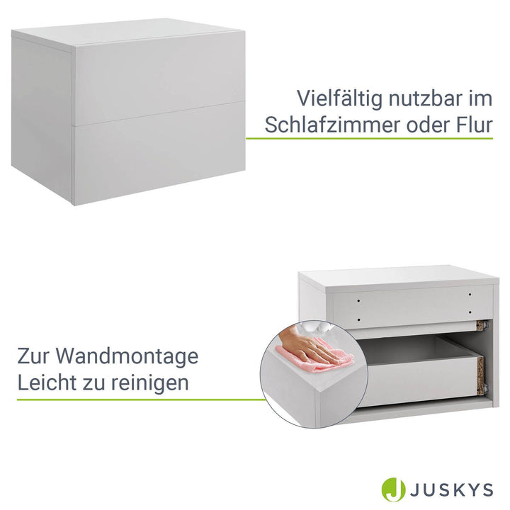 Wandschrank Nachttisch hängend