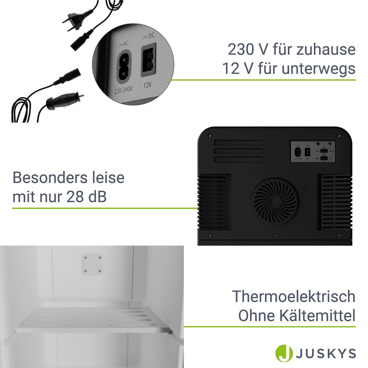 2-in-1 Mini-Kühlschrank 15 Liter