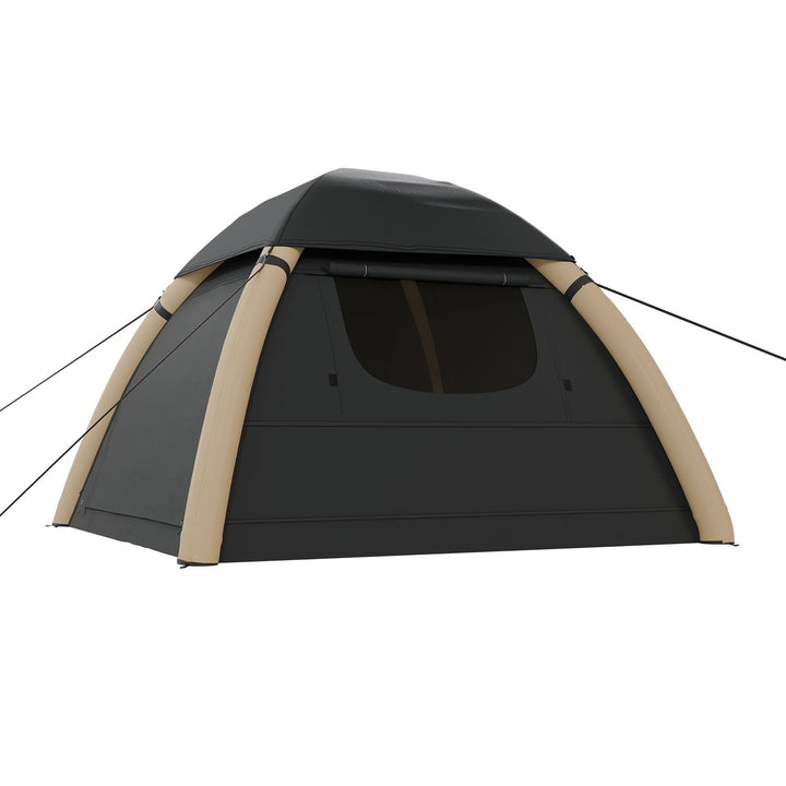 Aufblasbares Zelt mit Zubehör für 1-4 Personen