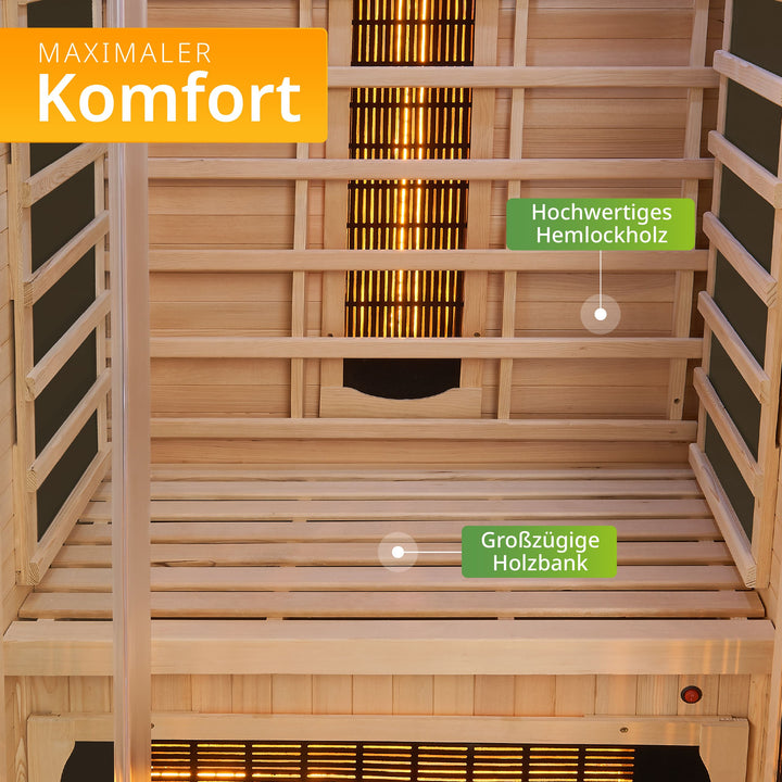 Infrarotkabine Kiruna 90