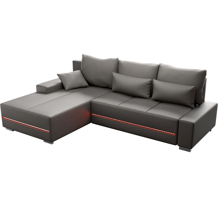 Sofa Davos mit LED