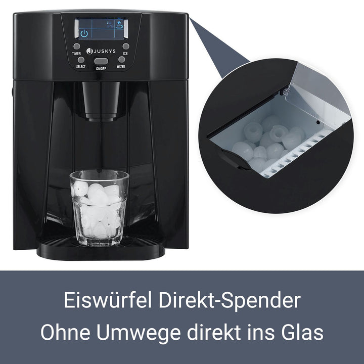 Eiswürfelmaschine PIM200L mit Spender