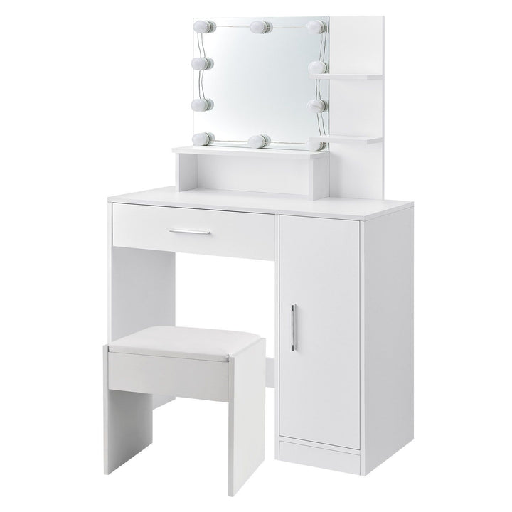 Schminktisch Zoey mit Hocker Melly