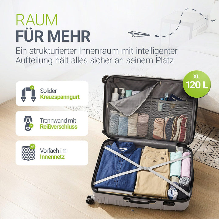 Hartschalen Kofferset Rom