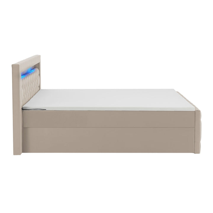 Boxspringbett Leona - Samt