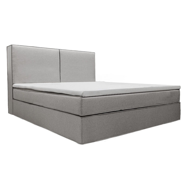 Boxspringbett Detroit - Chenille-Stoff