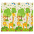 Spielmatte 180 x 200 cm mit diversen Tiermotiven