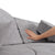 Kindersofa Kayo mit Cord Bezug & Kissen