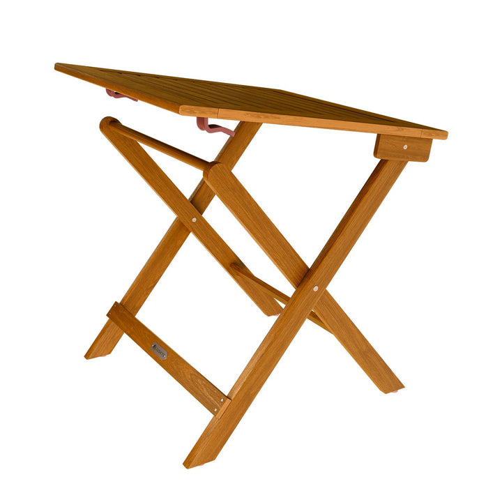 Klappbarer Holztisch für Balkon & Garten