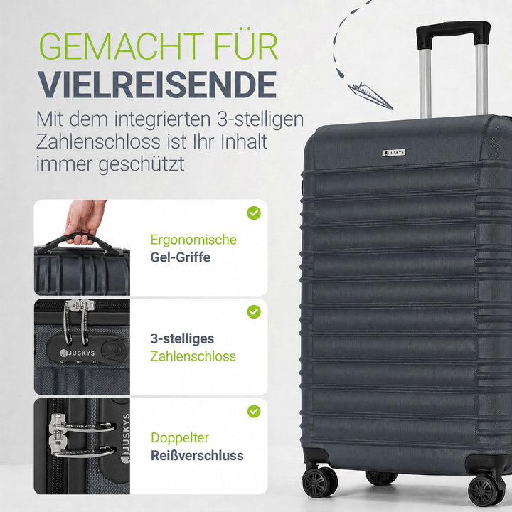 Hartschalen Kofferset Rom
