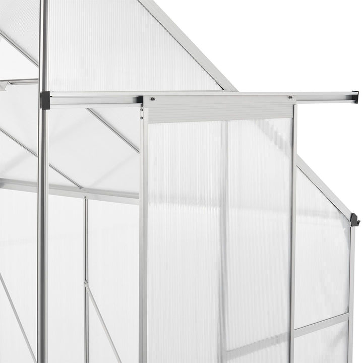 Aluminium Gewächshaus mit Fundament