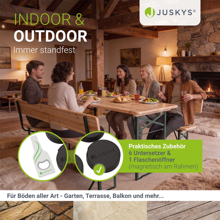 Bierzeltgarnitur Kempten für 8 Personen