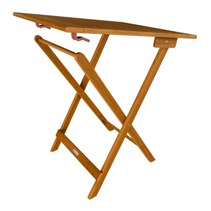 Klappbarer Holztisch für Balkon & Garten