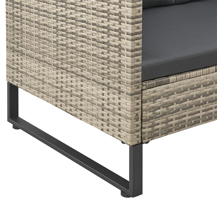 Gartenlounge für 4 Personen Santorini