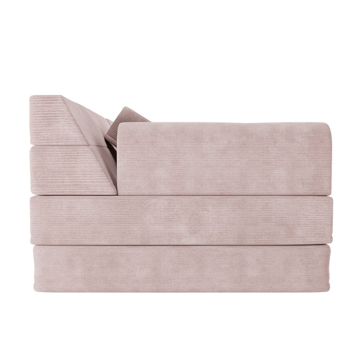 Kindersofa Kayo mit Cord Bezug & Kissen