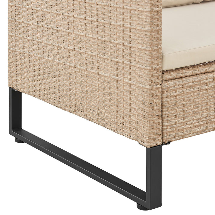 Gartenlounge für 4 Personen Santorini