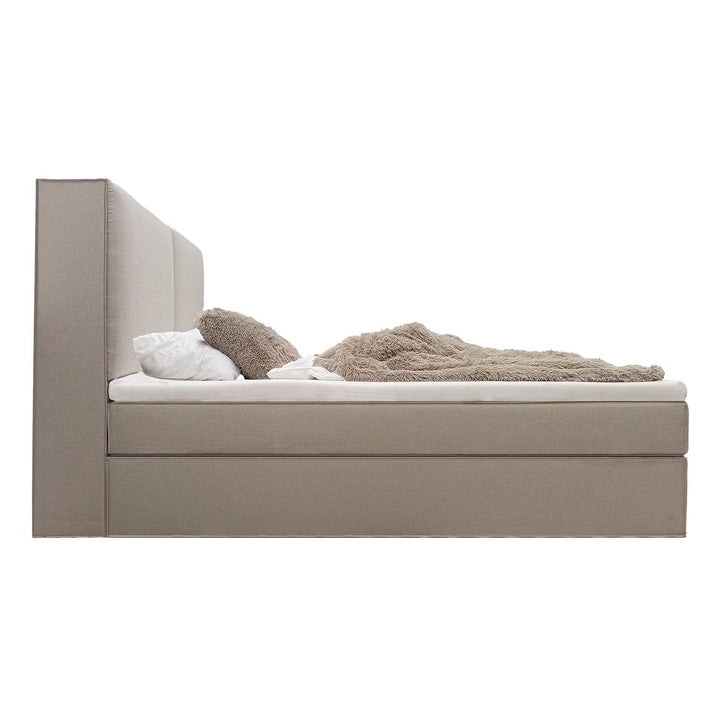 Boxspringbett Detroit - Chenille-Stoff