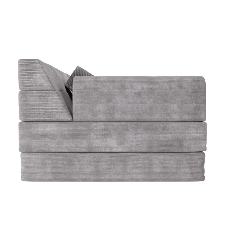Kindersofa Kayo mit Cord Bezug & Kissen