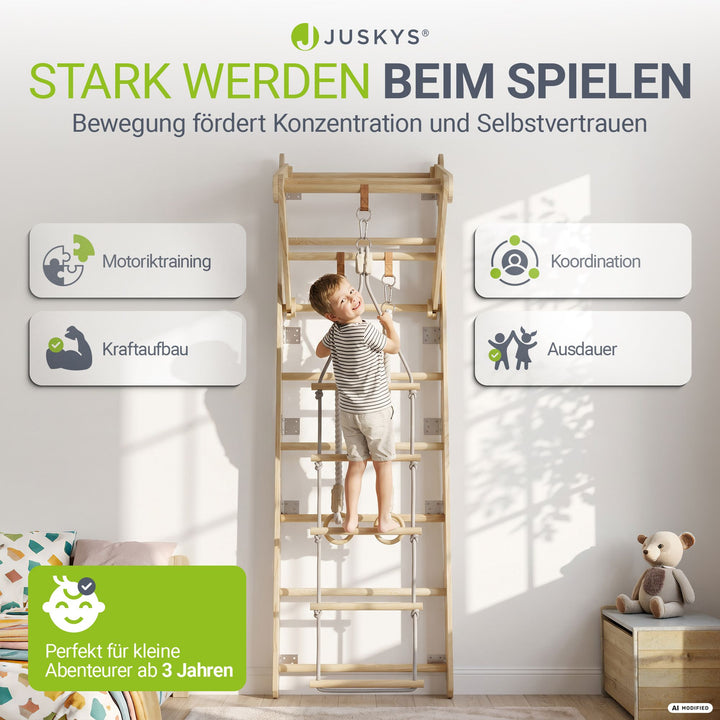 Sprossenwand für Kinder