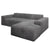 Sofa in L-Form Vals