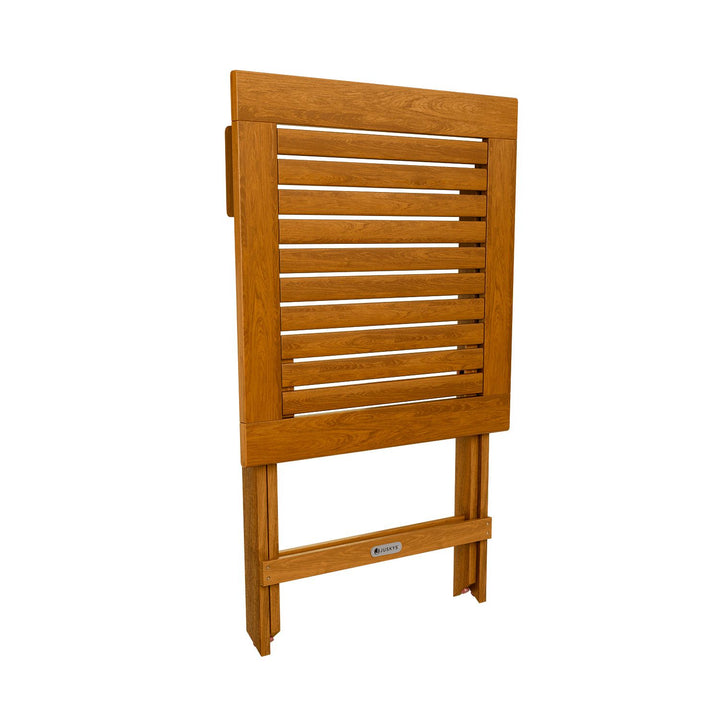Klappbarer Holztisch für Balkon & Garten