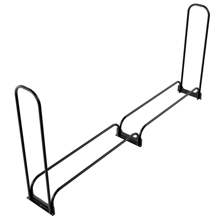 Kaminholzregal außen mit Abdeckung