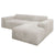 Sofa in L-Form Vals