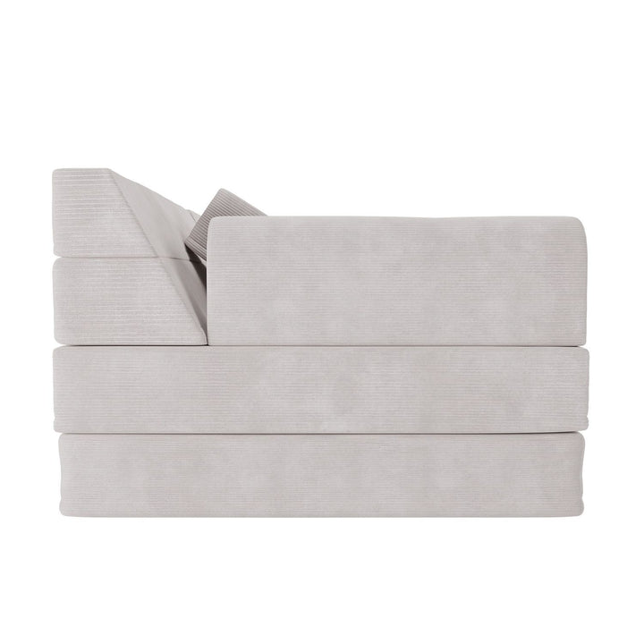 Kindersofa Kayo mit Cord Bezug & Kissen