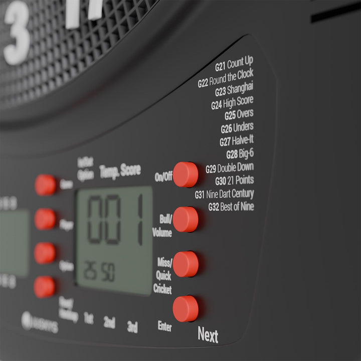 Elektronische Dartscheibe