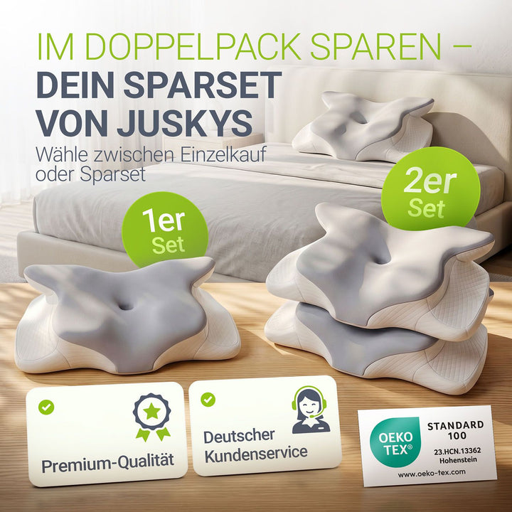 Nackenkissen orthopädisch aus Memory Foam