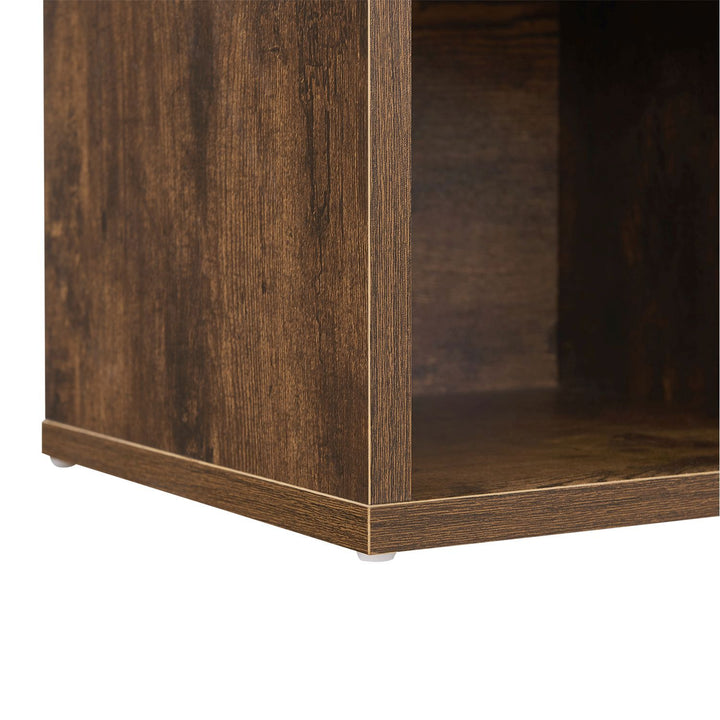 Schuhregal aus Holz 104 x 30 x 48 cm