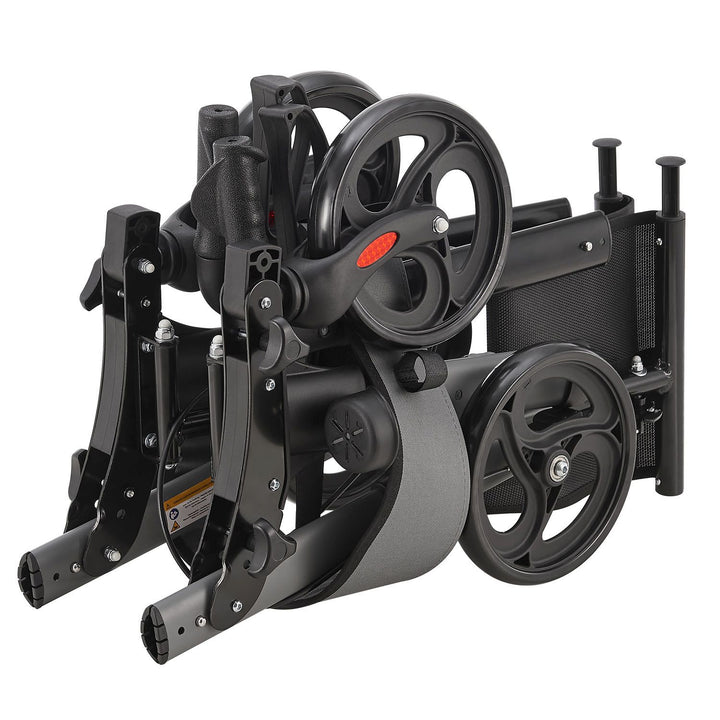 Aluminium Rollator Vital mit Sitz