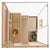 Traditionelle Sauna Vantaa - Schwarz