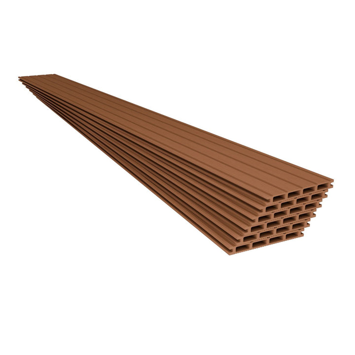 WPC Terrassendielen in Teak