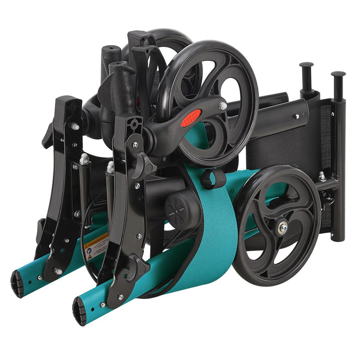 Aluminium Rollator Vital mit Sitz
