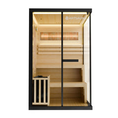 Traditionelle Sauna Vantaa - Schwarz