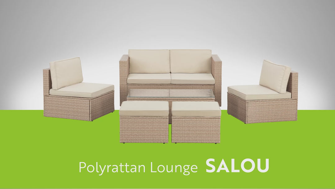 Polyrattan Lounge Salou
